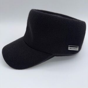 Kangol K1875ST Cut & Paste Hardee Army Cap Black Men’s Sz M